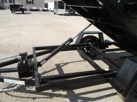 New 2026 Prospector 4x8 CW 3.5K Dump Trailer / 24  Sides