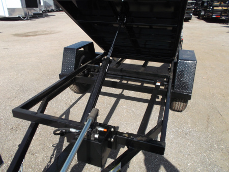 New 2026 Prospector 4x8 CW 3.5K Dump Trailer / 24  Sides