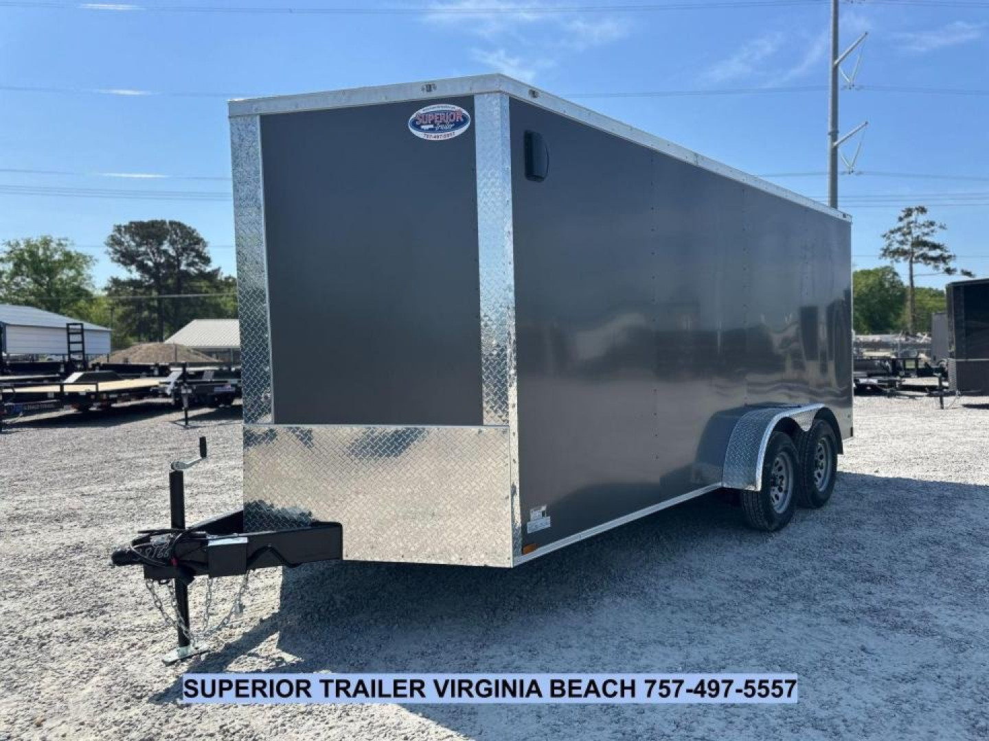 New 2026 Anvil 7X16 7K w/Ramp Cargo / Enclosed Trailer