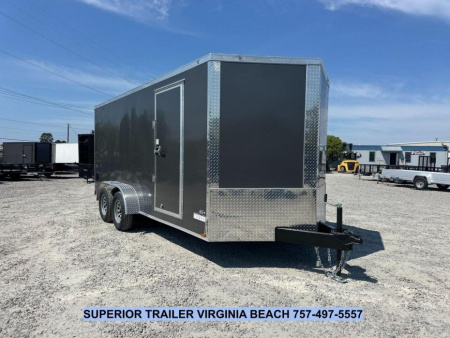 New 2026 Anvil 7X16 7K w/Ramp Cargo / Enclosed Trailer