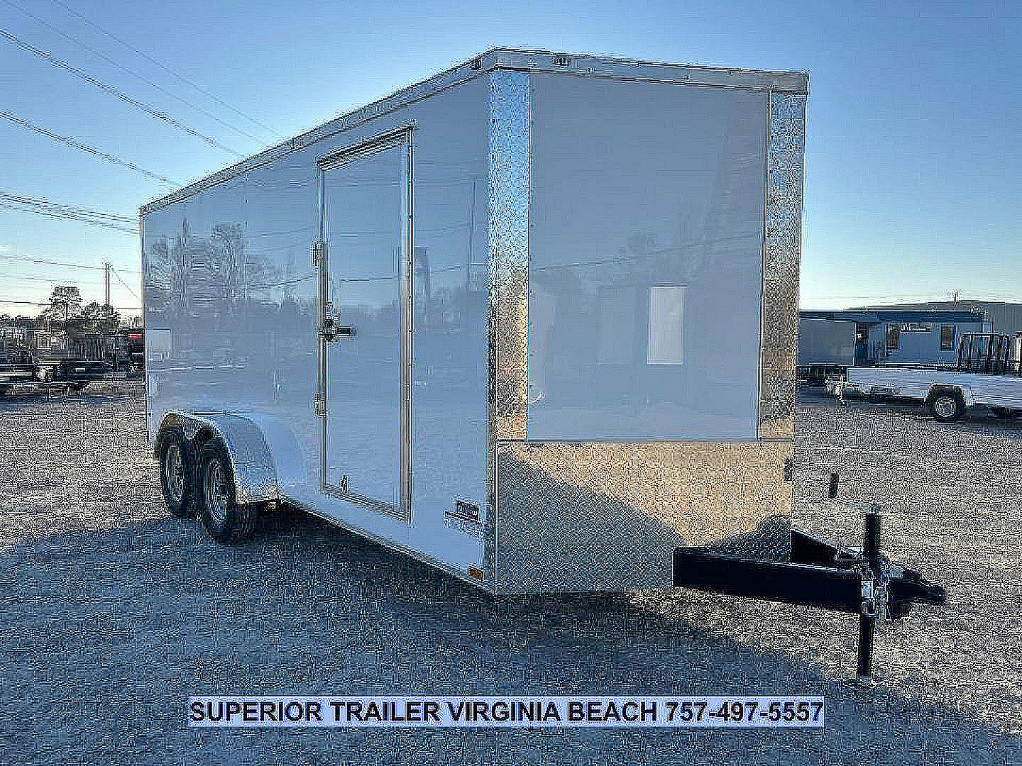 New 2026 Anvil 7X16 7K w/Ramp Cargo / Enclosed Trailer