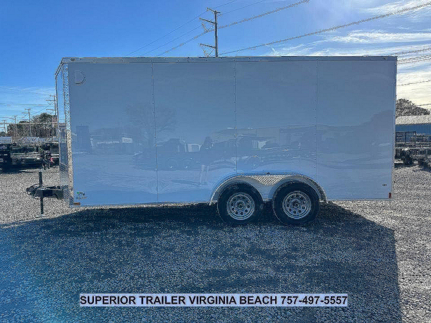 New 2026 Anvil 7X16 7K w/Ramp Cargo / Enclosed Trailer