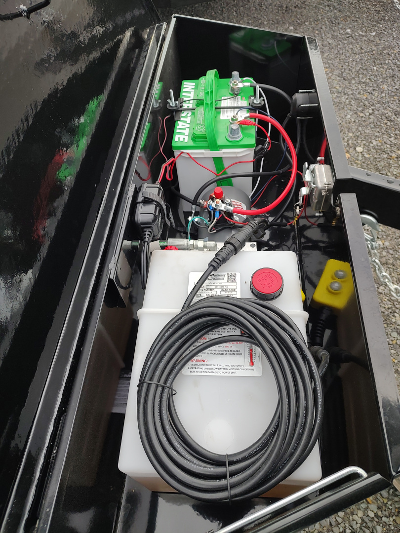 New 2026 Sure-Trac Low Profile Telescopic 6' x 12' (10K) Dump Trailer