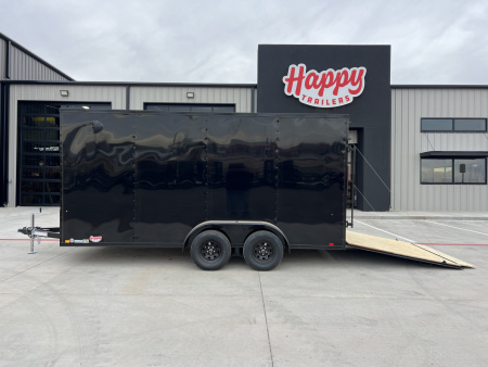 2026 Compass 7'x16' Enclosed Cargo Trailer - Indigo DLX