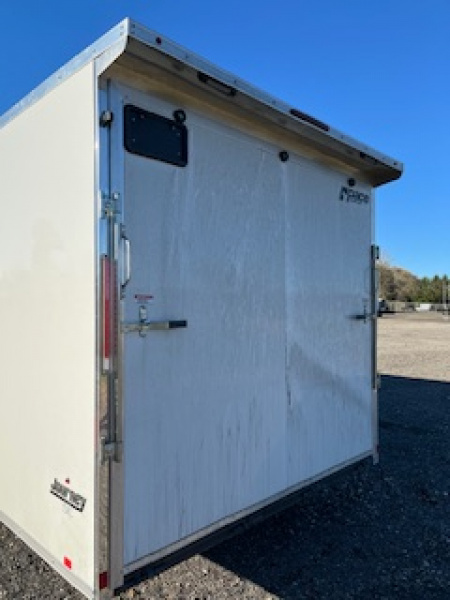 New 2026 Pace American 8.5 x 24 - 10K Journey SE Flat Top Sloped V-Nose Enclosed Car Hauler Trailer 10K Car Hauler