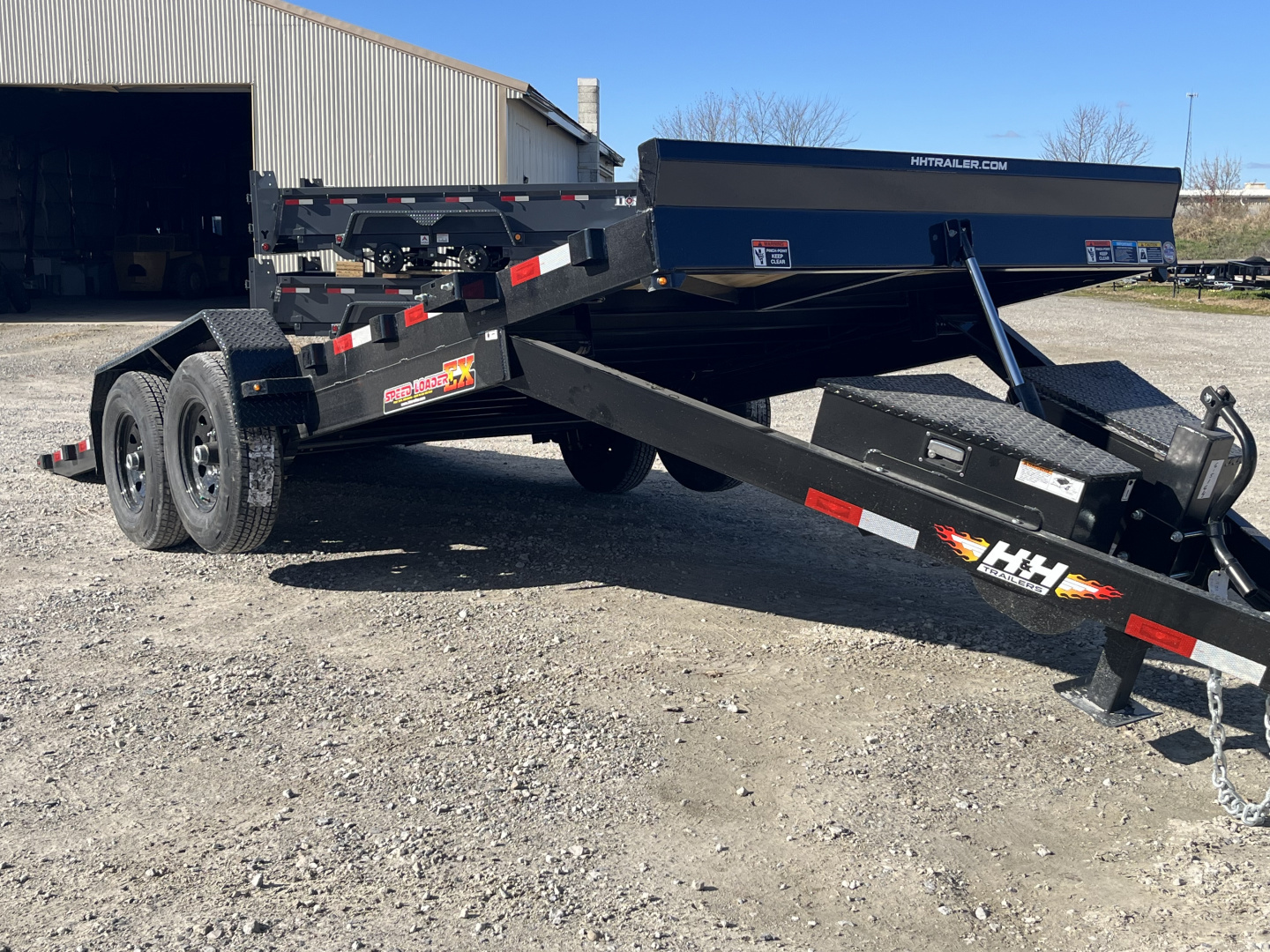 New 2026 H&H Trailers 82X20 Tilt Trailer Speed Loader 14K GVWR