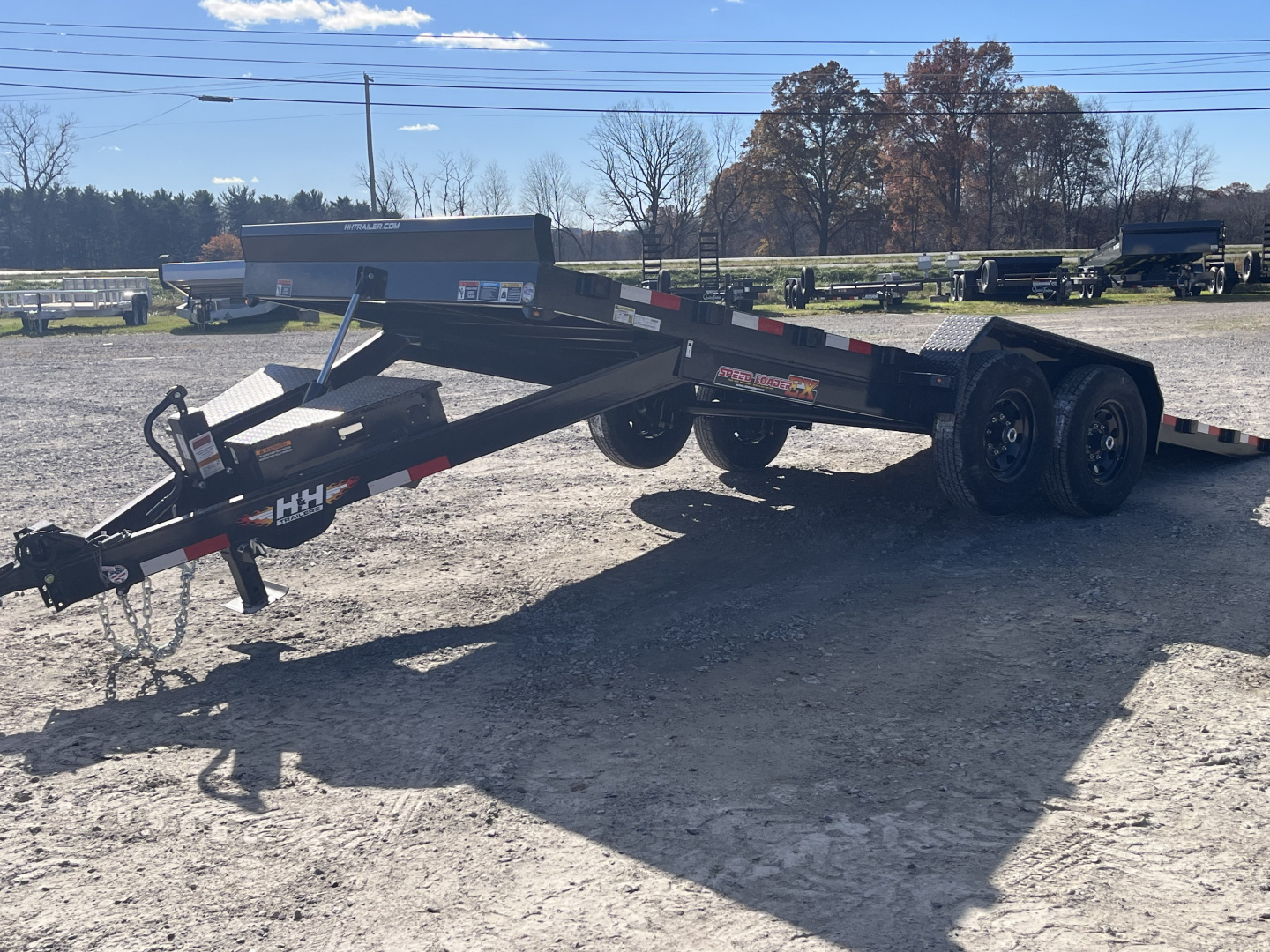 New 2026 H&H Trailers 82X20 Tilt Trailer Speed Loader 14K GVWR