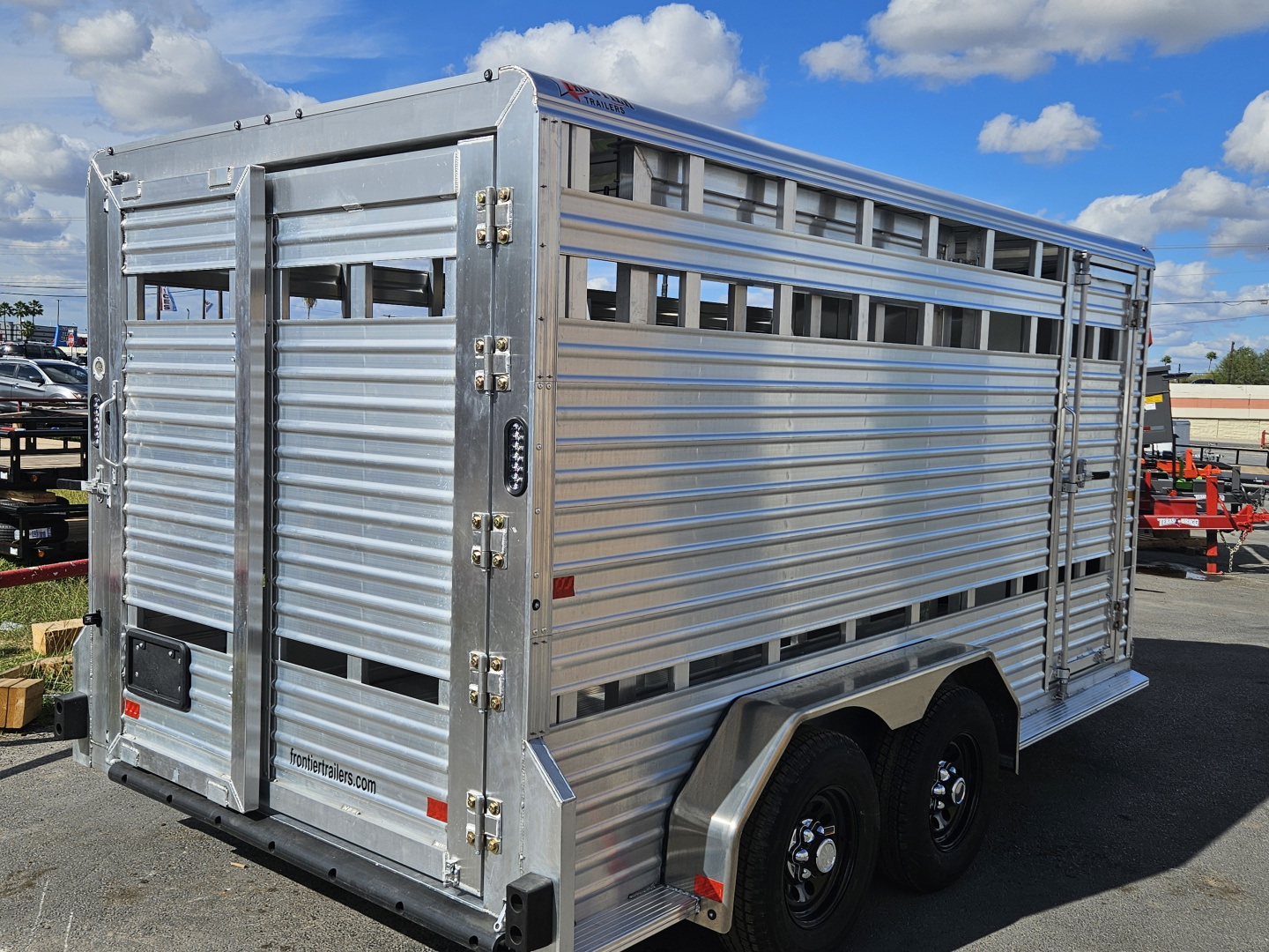 New 2026 ALCOM 16LIVESTOCK Stock / Stock Combo Trailer