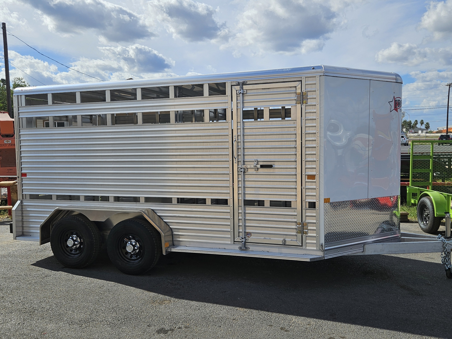 New 2026 ALCOM 16LIVESTOCK Stock / Stock Combo Trailer