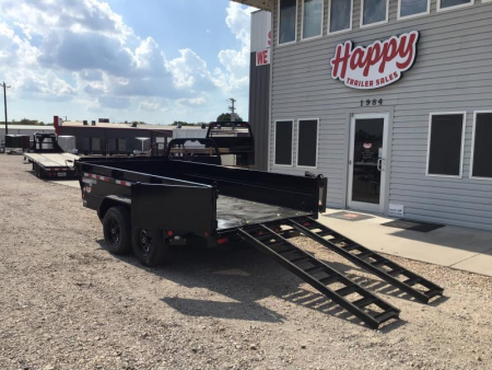 New 2026 PJ 72"x12' BP Tandem Axle Dump w/ 20" Sides – D3