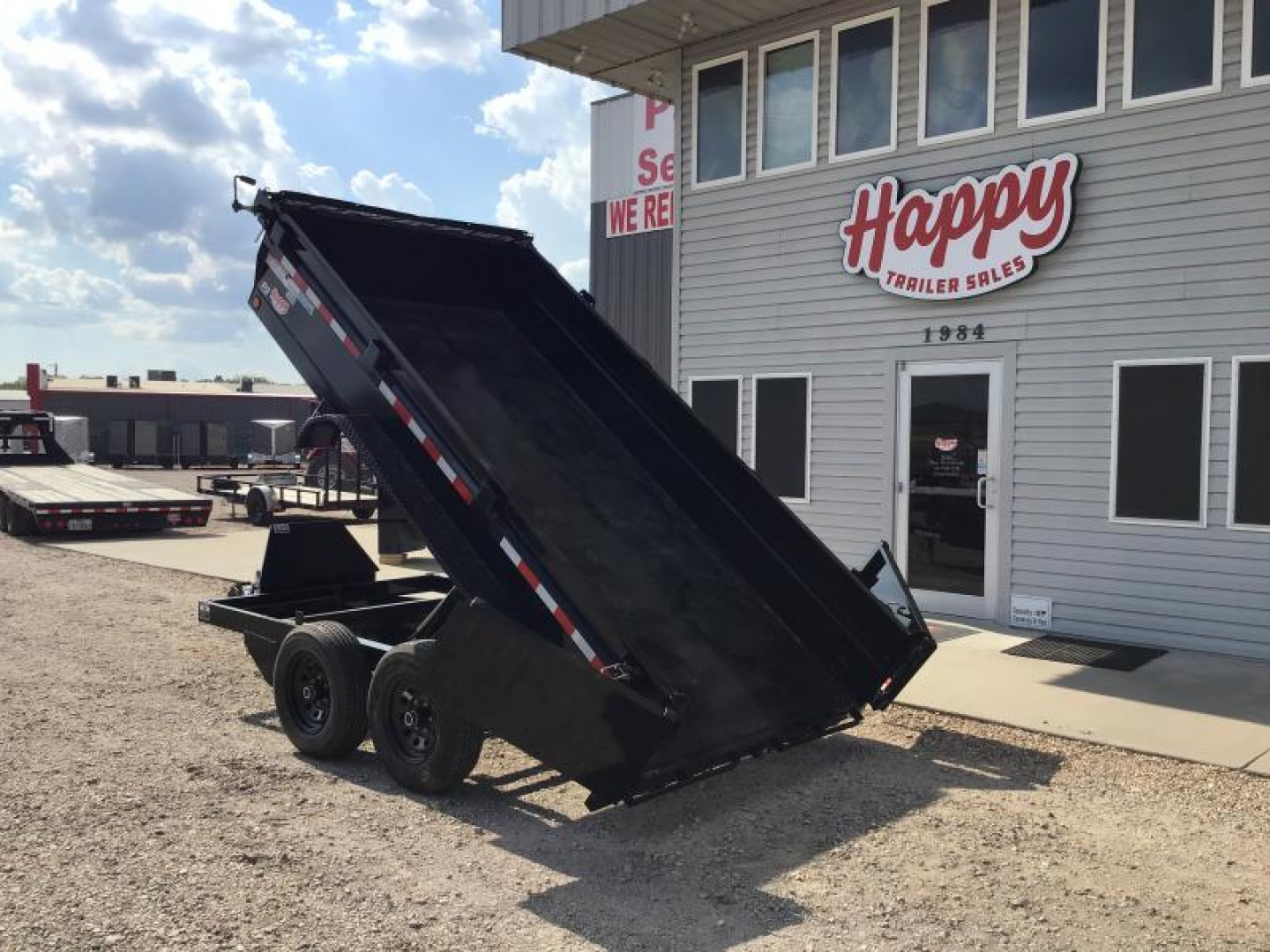 New 2026 PJ 72"x12' BP Tandem Axle Dump w/ 20" Sides – D3