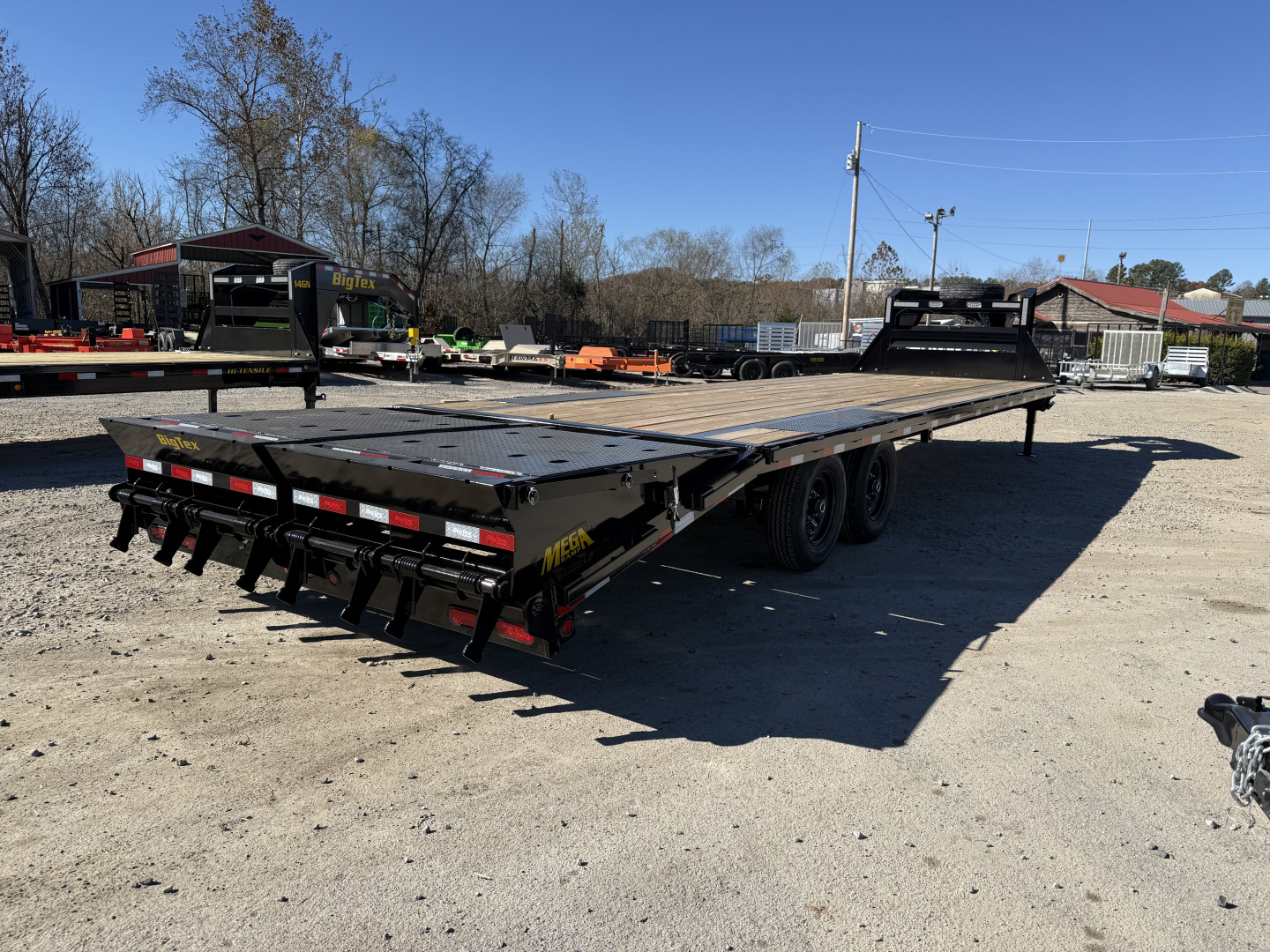 New 2026 Big Tex Trailers 14GN 25+5 MEGA Equipment Trailer