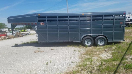 New 2026 Maxwell BrushPopper 20' GN Stock / Stock Combo Trailer