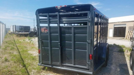 New 2026 Maxwell BrushPopper 20' GN Stock / Stock Combo Trailer