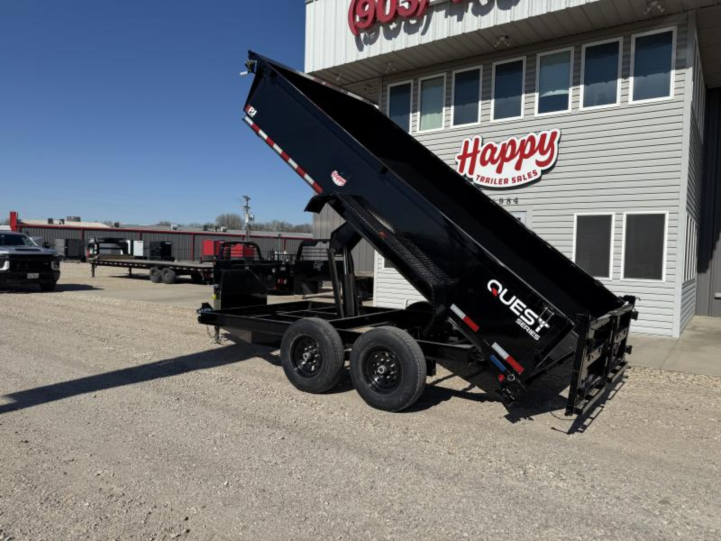 New 2026 PJ 83"x14' BP Tandem Axle Dump w/ 24" Sides – D7