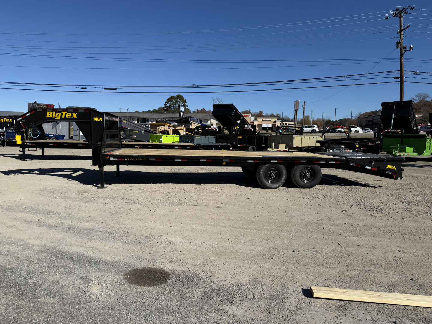 New 2026 Big Tex Trailers 14GN 20+5 MEGA Equipment Trailer