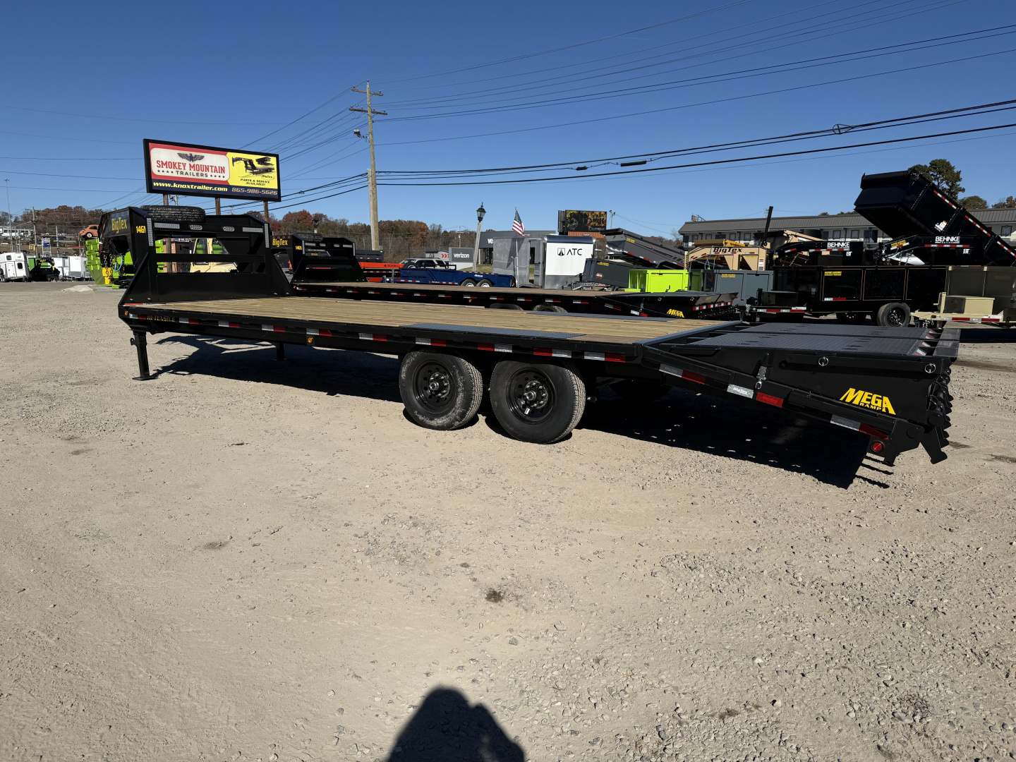 New 2026 Big Tex Trailers 14GN 20+5 MEGA Equipment Trailer