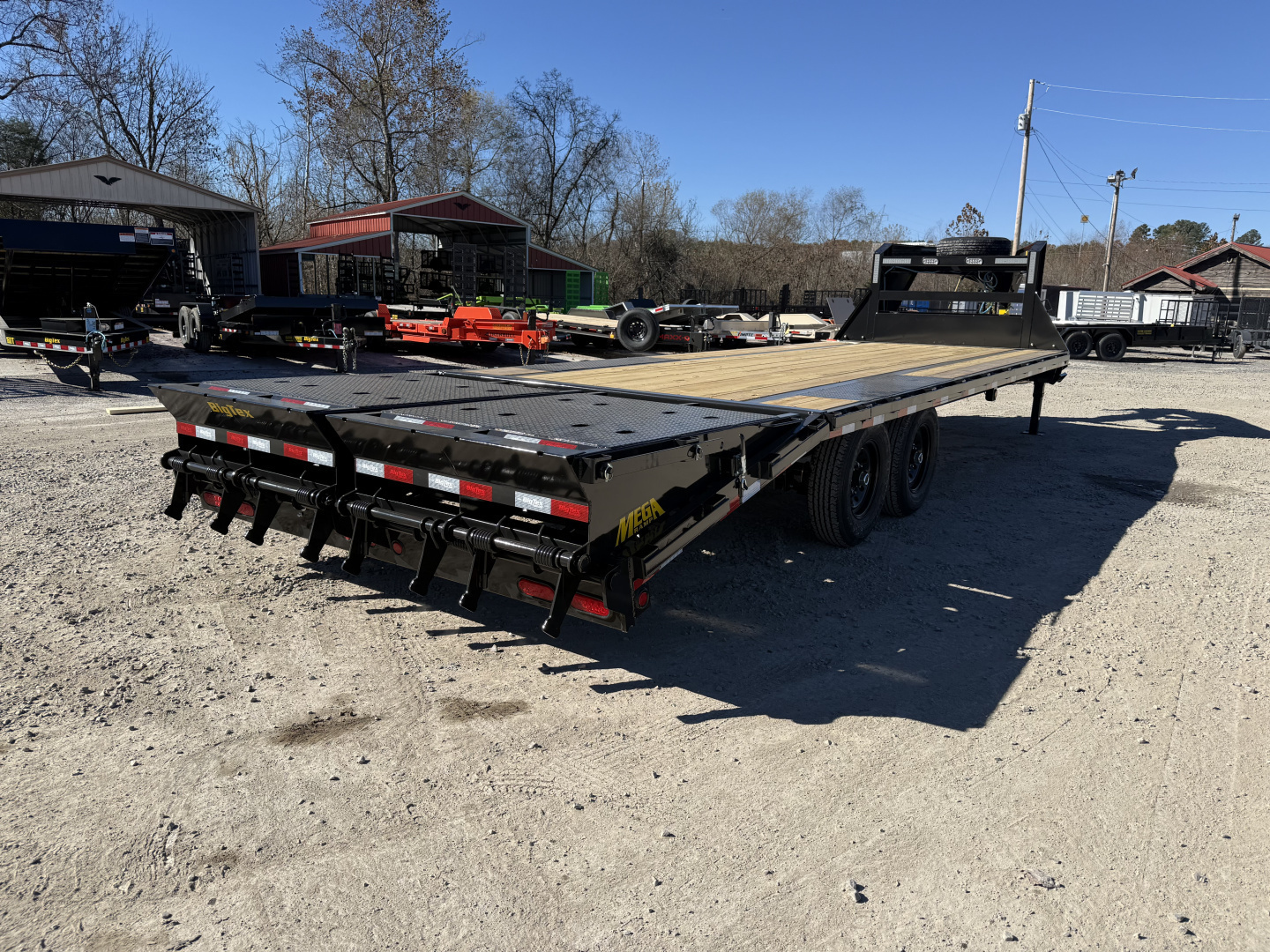 New 2026 Big Tex Trailers 14GN 20+5 MEGA Equipment Trailer
