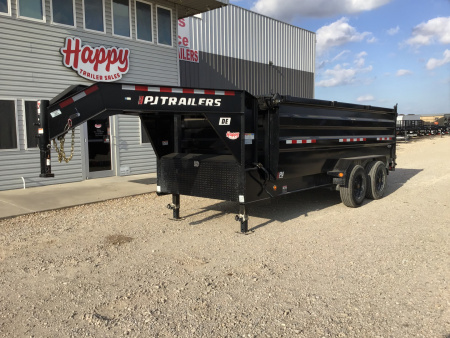 2024 PJ 82"x16' GN Dump w/ 48" Sides- DE