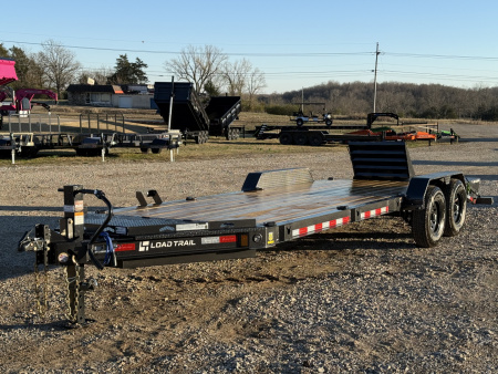New 2026 Load Trail CH 83x22 Equipment Trailer Mega Ramps 14k GVWR