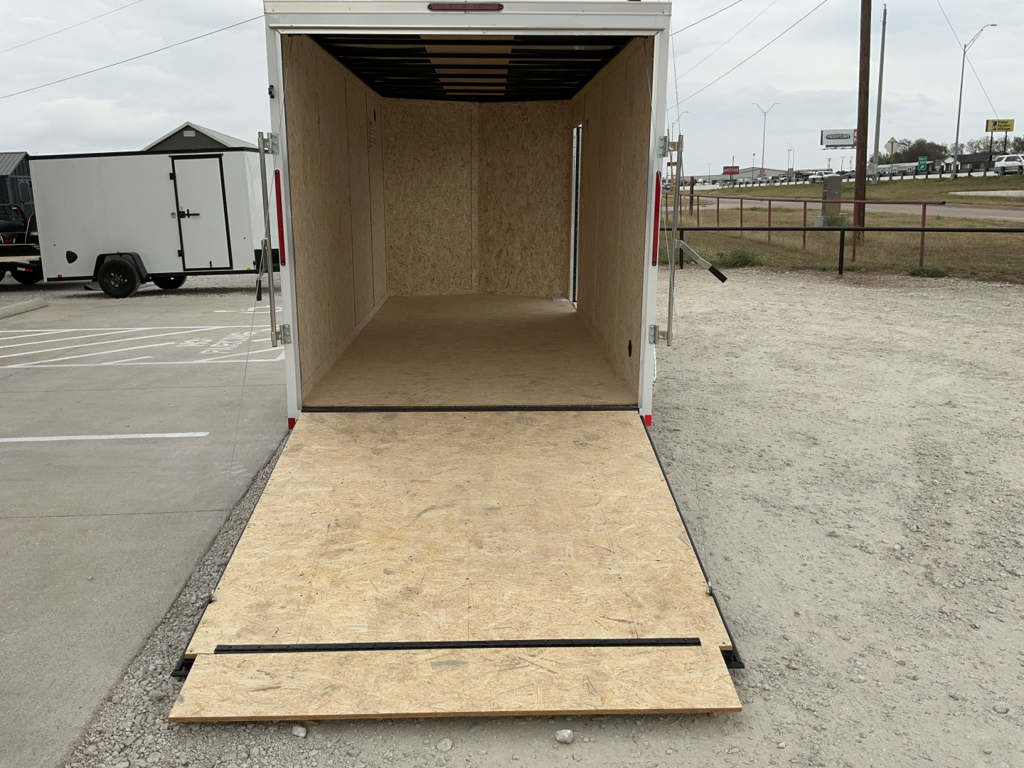 New 2026 Compass 7'x16' Enclosed Cargo Trailer - Indigo DLX