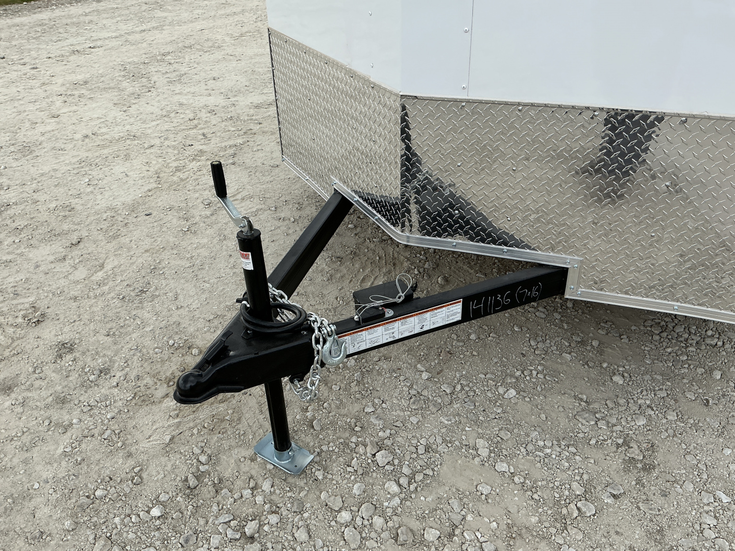 New 2026 Compass 7'x16' Enclosed Cargo Trailer - Indigo DLX