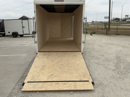 New 2026 Compass 7'x16' Enclosed Cargo Trailer - Indigo DLX