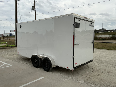 New 2026 Compass 7'x16' Enclosed Cargo Trailer - Indigo DLX