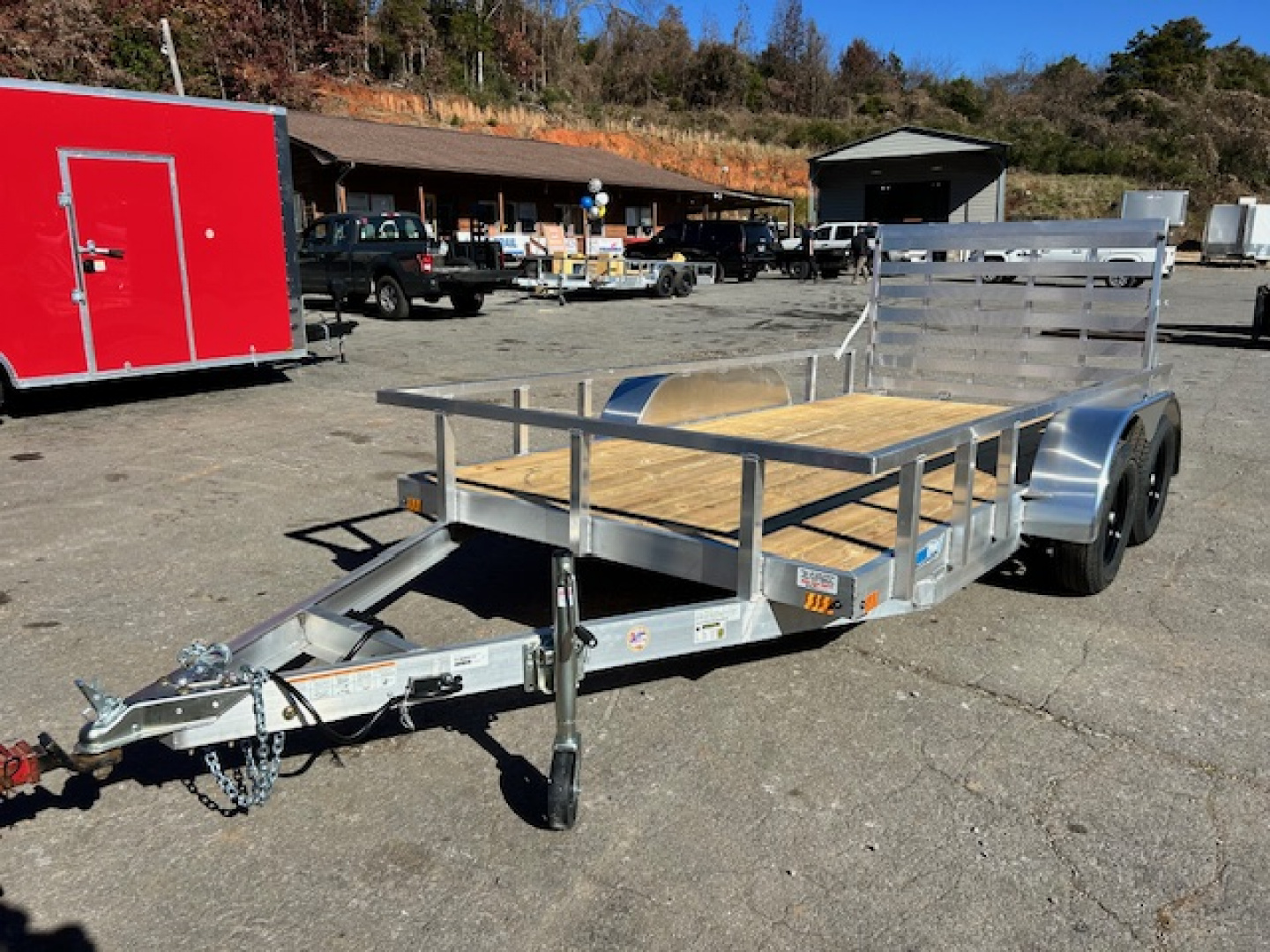 New 2026 ALCOM 6.5x14 7k Utility Trailer