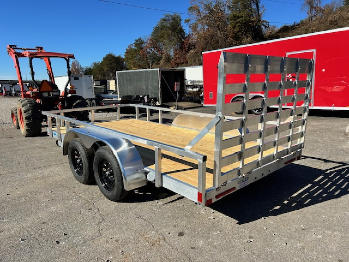New 2026 ALCOM 6.5x14 7k Utility Trailer