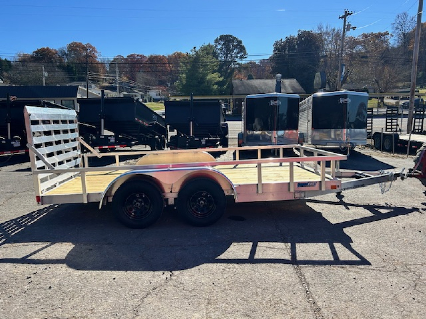New 2026 ALCOM 6.5x14 7k Utility Trailer