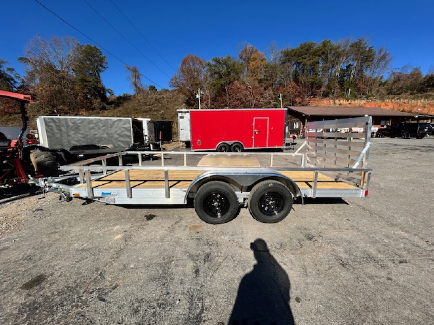 New 2026 ALCOM 6.5x16 7k Utility Trailer