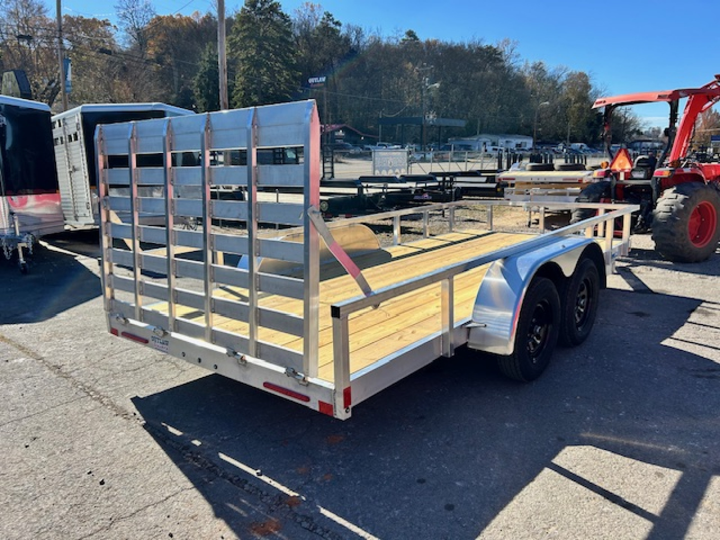 New 2026 ALCOM 6.5x16 7k Utility Trailer