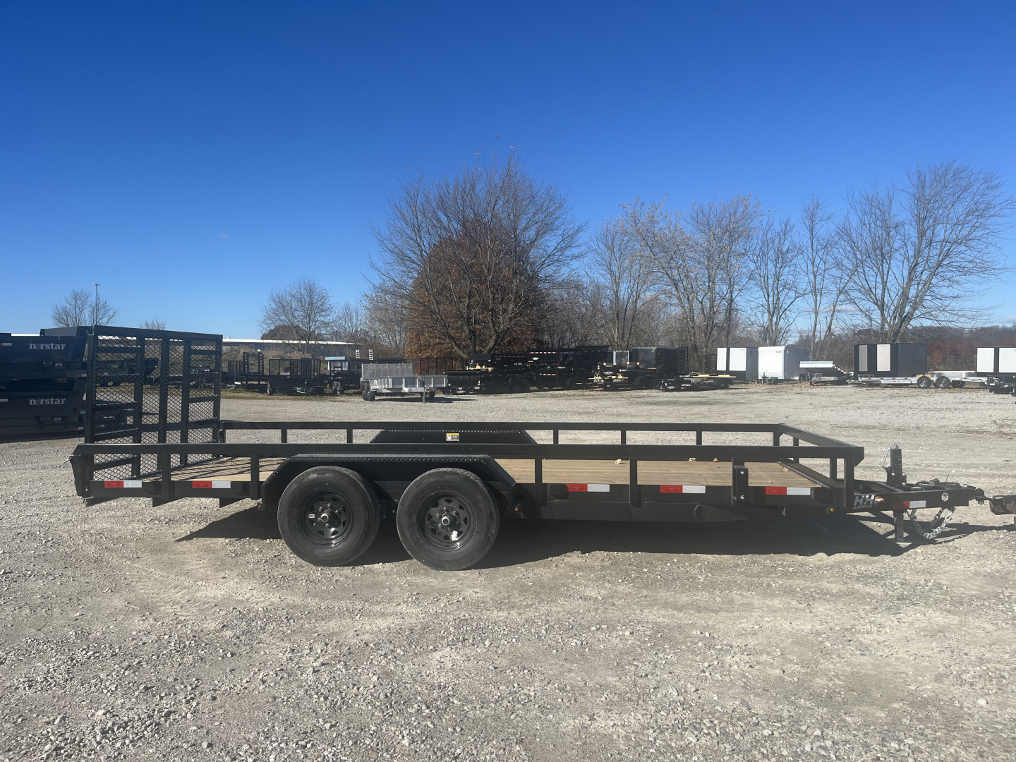 New 2026 H&H Trailers 82X18 Utility Trailer 10K GVWR