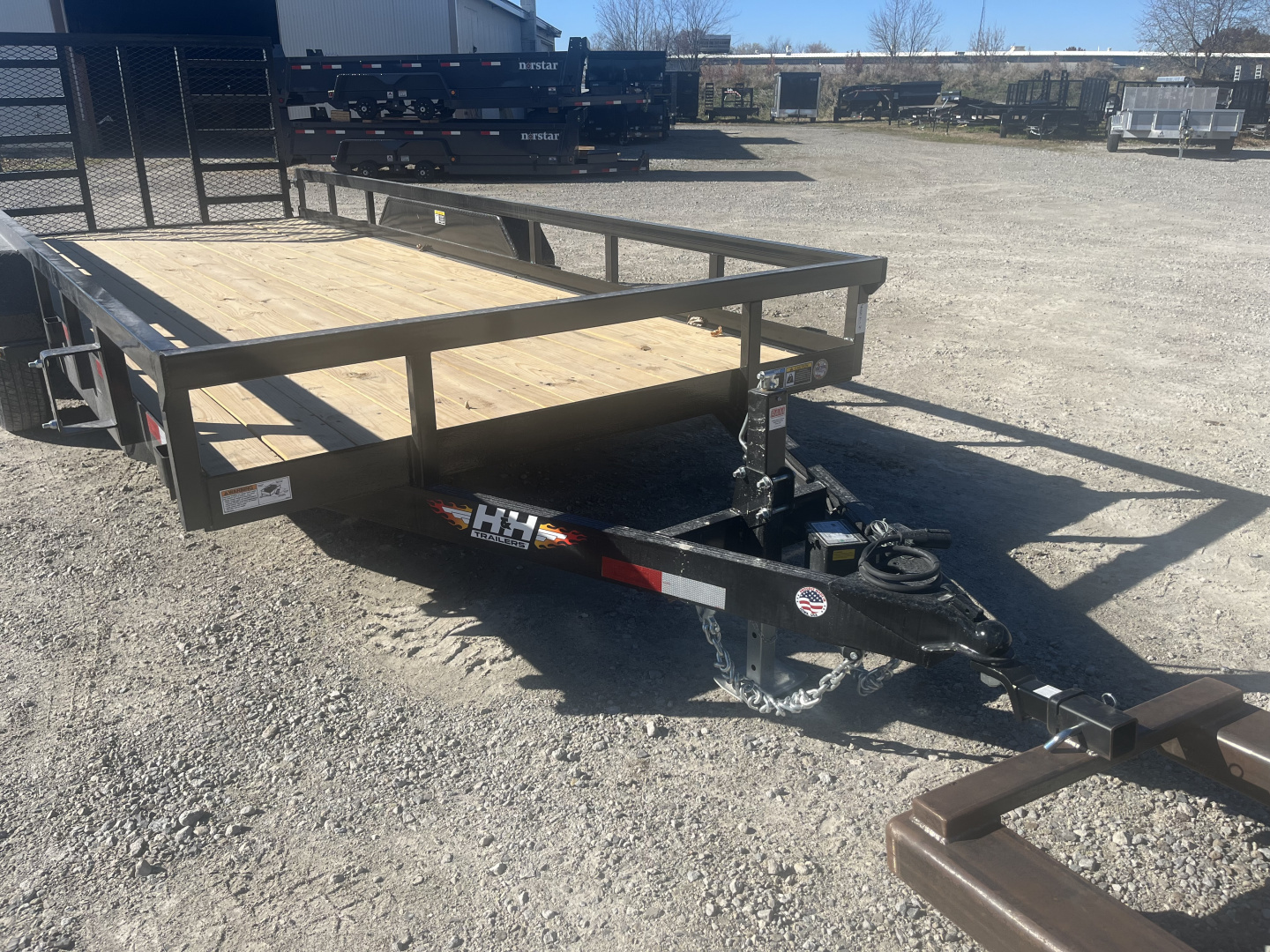 New 2026 H&H Trailers 82X18 Utility Trailer 10K GVWR