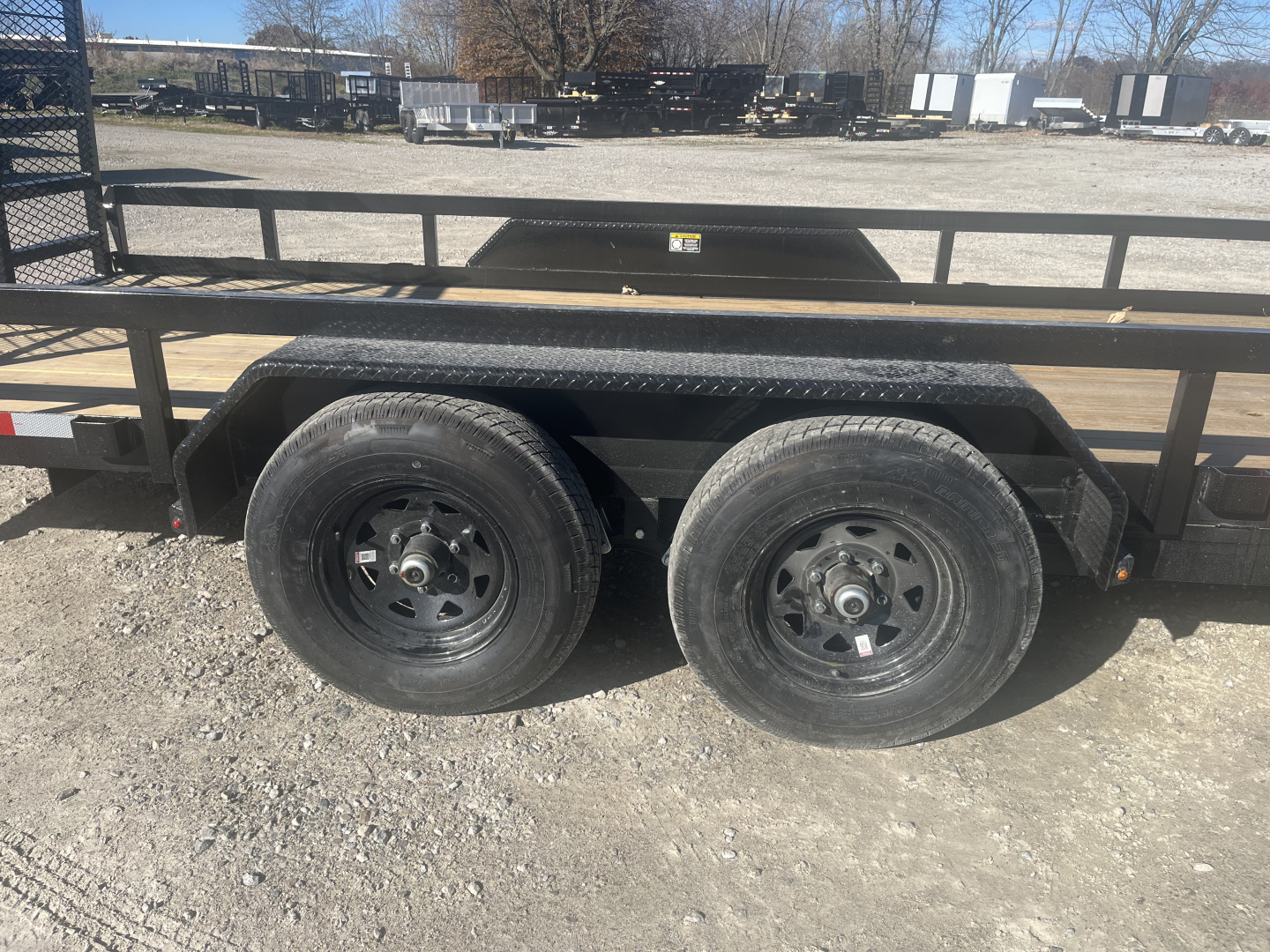 New 2026 H&H Trailers 82X18 Utility Trailer 10K GVWR