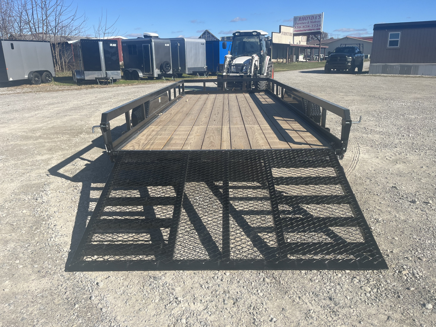 New 2026 H&H Trailers 82X18 Utility Trailer 10K GVWR