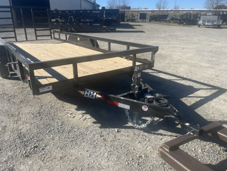 New 2026 H&H Trailers 82X18 Utility Trailer 10K GVWR