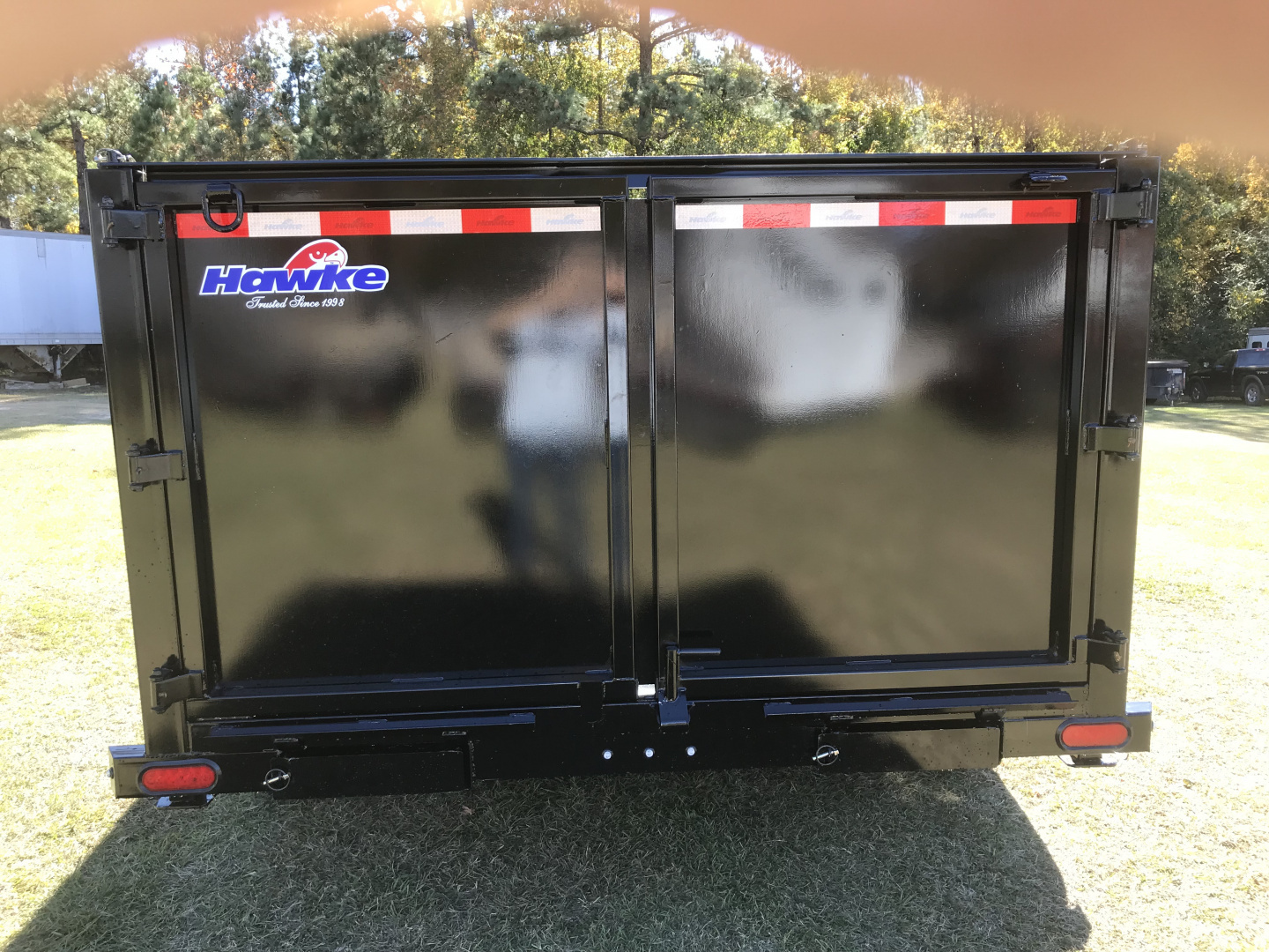 New 2026 Hawke Trailers 7X16GN18K Dump Trailer