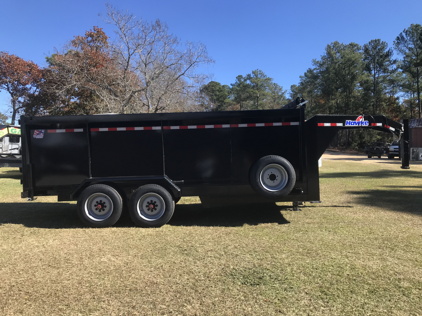 New 2026 Hawke Trailers 7X16GN18K Dump Trailer