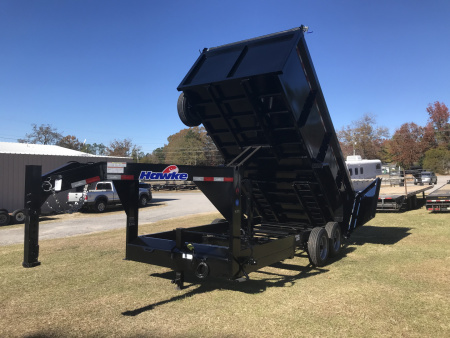 New 2026 Hawke Trailers 7X16GN18K Dump Trailer