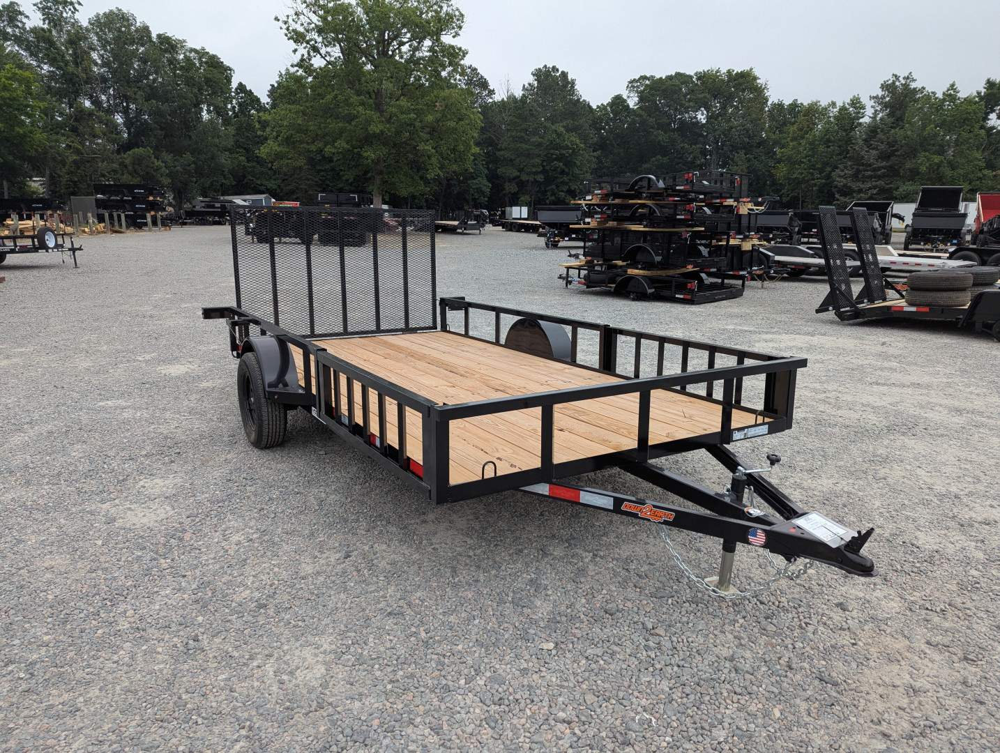 New 2026 Down 2 Earth Trailers 6x12 w/ Gate ATV Trailer *Take an additional $100 off*