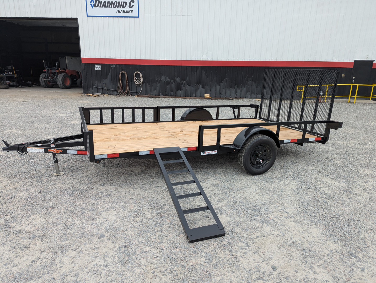 New 2026 Down 2 Earth Trailers 6x12 w/ Gate ATV Trailer *Take an additional $100 off*