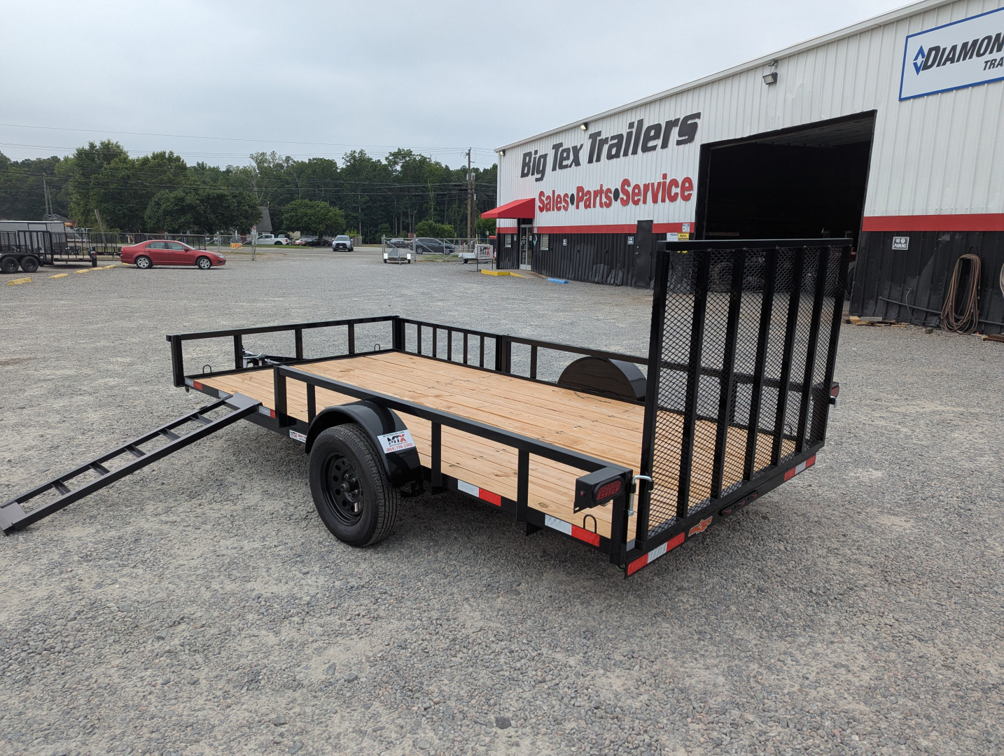 New 2026 Down 2 Earth Trailers 6x12 w/ Gate ATV Trailer *Take an additional $100 off*