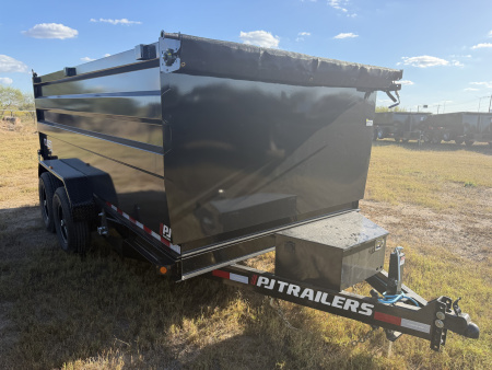 New 2026 PJ Trailers 83x14ft Dump Trailer 4ft Walls