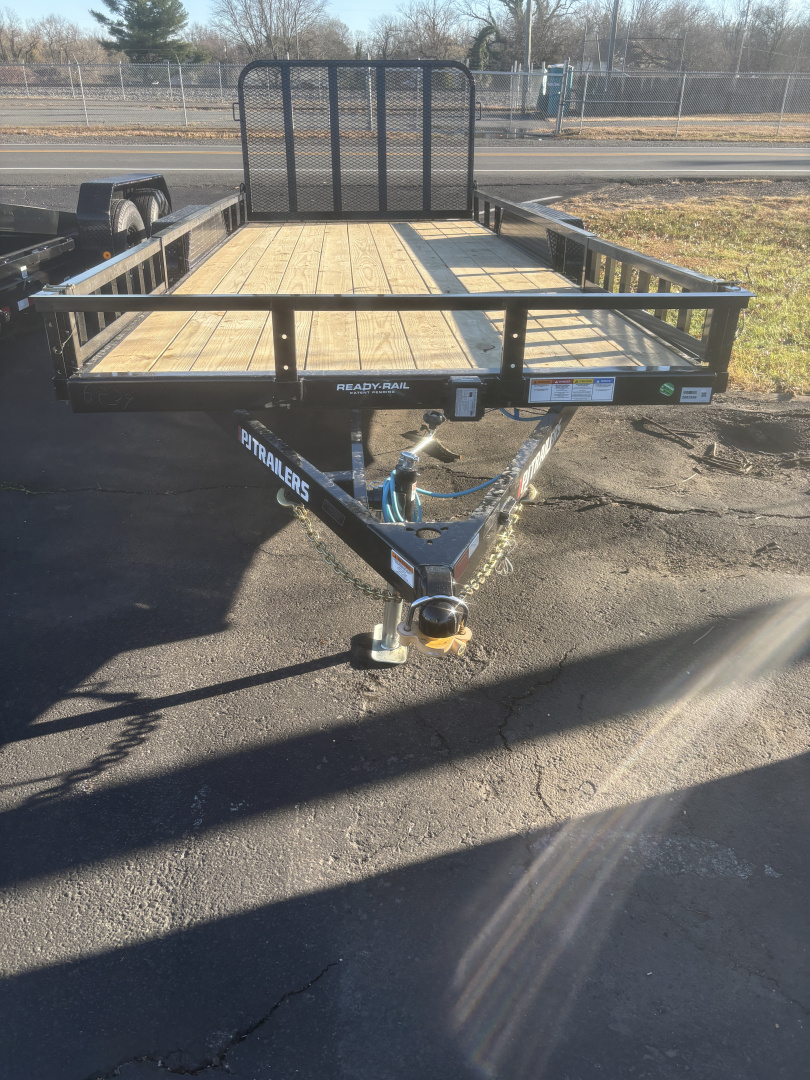 New 2026 PJ Trailers 18'x 83" Tndm Axle Channel Utility Trailer