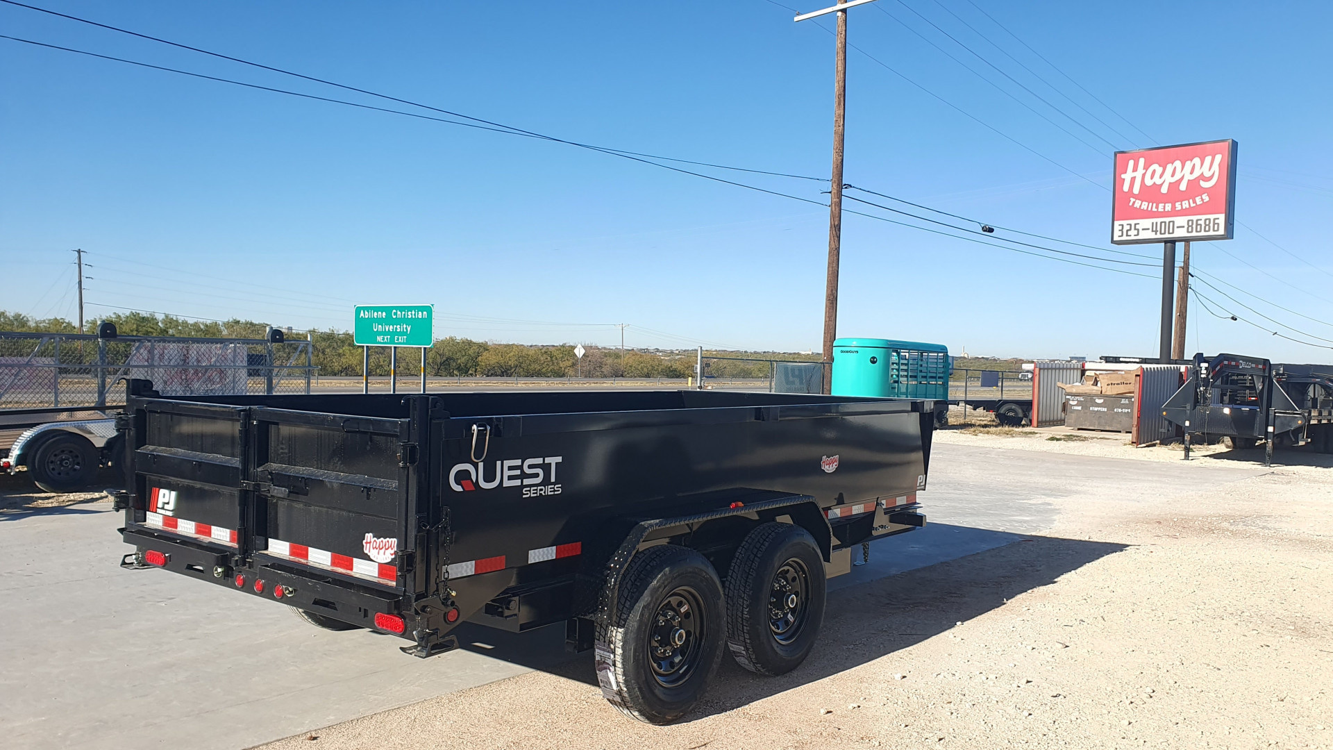 New 2026 PJ 83"x14' BP Tandem Axle Dump w/ 24" Sides – D7