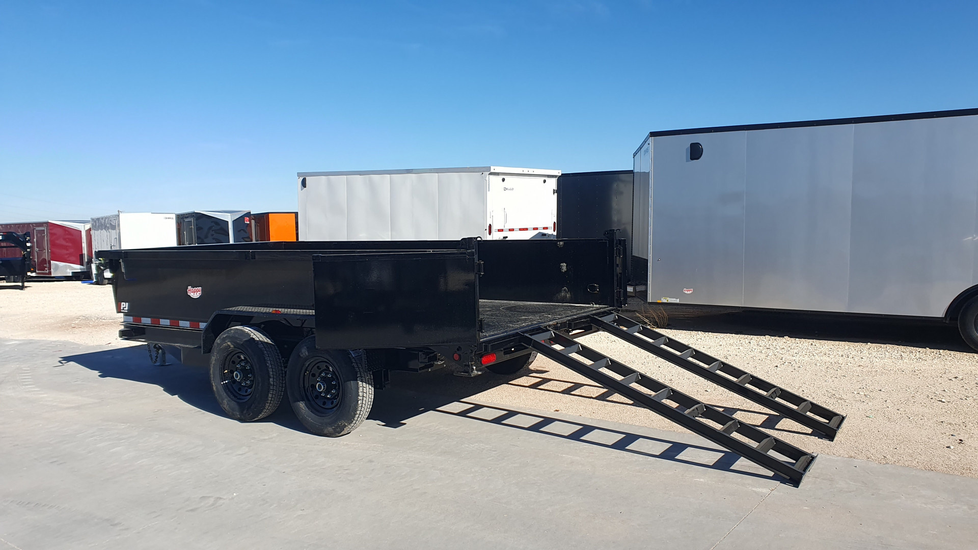 New 2026 PJ 83"x14' BP Tandem Axle Dump w/ 24" Sides – D7
