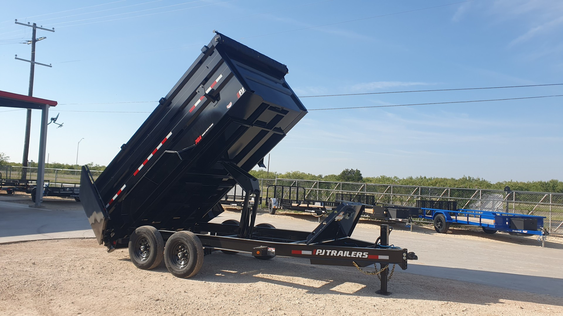 New 2026 PJ 83"x14' BP Tandem Axle Low Pro High Side Dump w/ 48" Sides – DM