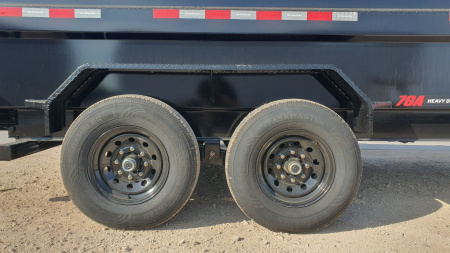 New 2026 PJ 83"x14' BP Tandem Axle Low Pro High Side Dump w/ 48" Sides – DM